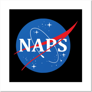 Nasa Logo Naps Posters and Art